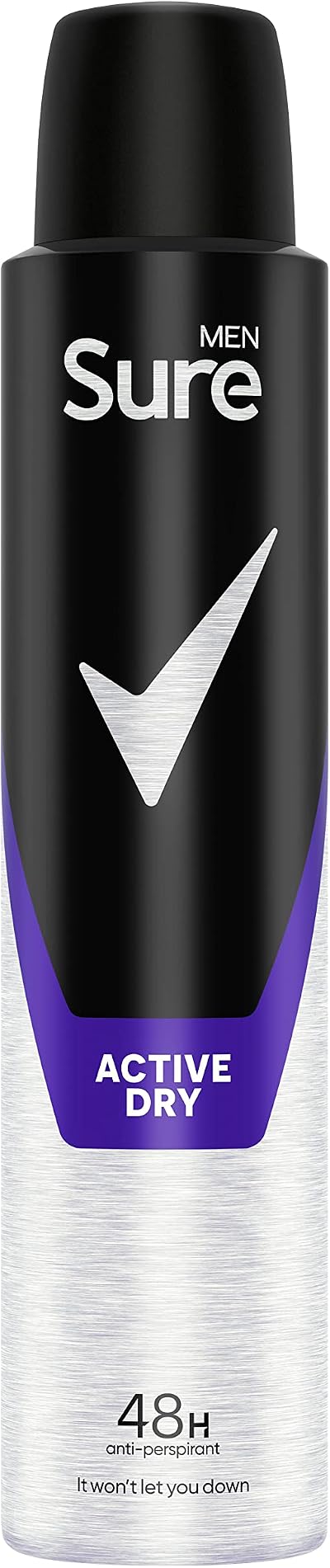 Sure Men Active Dry Antiperspirant Deodorant Body Spray MotionSense 48hr