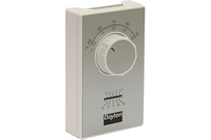 CAI - DAYTON Dayton Line Volt Mechanical Tstat for Heating Only, 120 to 277VAC