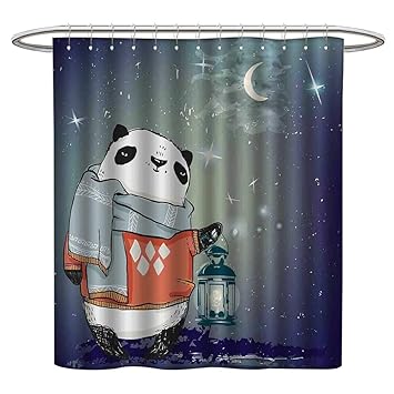 Bath Creative Cute Panda And Polar Bear Ways To Hang A Shower