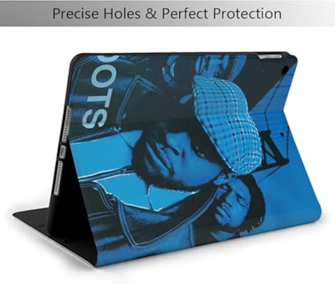 Wehoiweh The Ro-Ots - Carcasa antiarañazos fina y ligera con soporte ajustable, función de reposo/activación automática, protección para la espalda, funda para iPad Air3 10.5 iPad 7ª 10.2 talla única