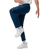 maamgic Men’s Sweatpants Joggers with Zipper Pockets, 4-Way Stretch Quick Dry Lightweight Athletic Hiking Pants