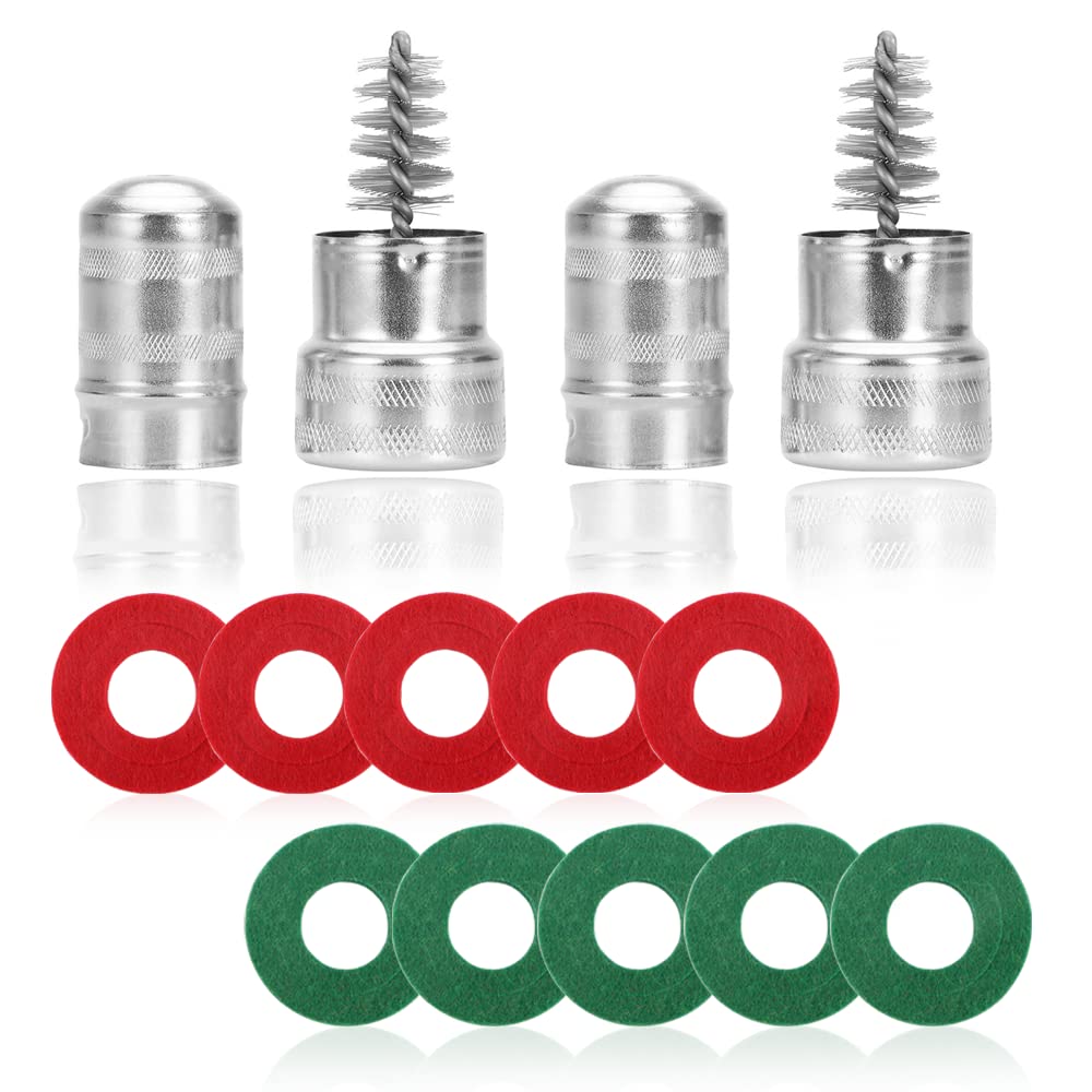 Photo 1 of 12 in 1 Battery Terminal Cleaner Kit - Must Have Tool Best for Extend Car Marine Battery Life with 10PCS Fiber Washers Protector and 2PCS Cleaning Brush