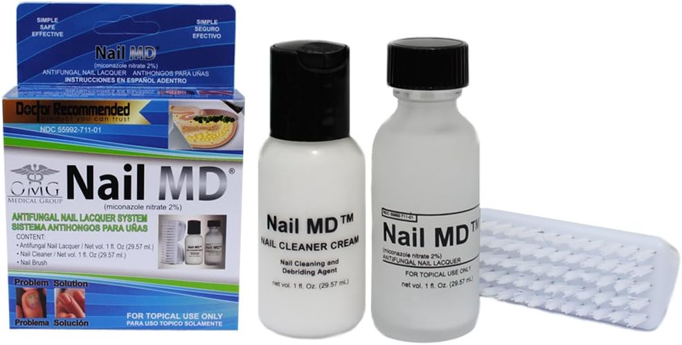 Nail MD Antifungal Nail Lacquer System, 3 Count