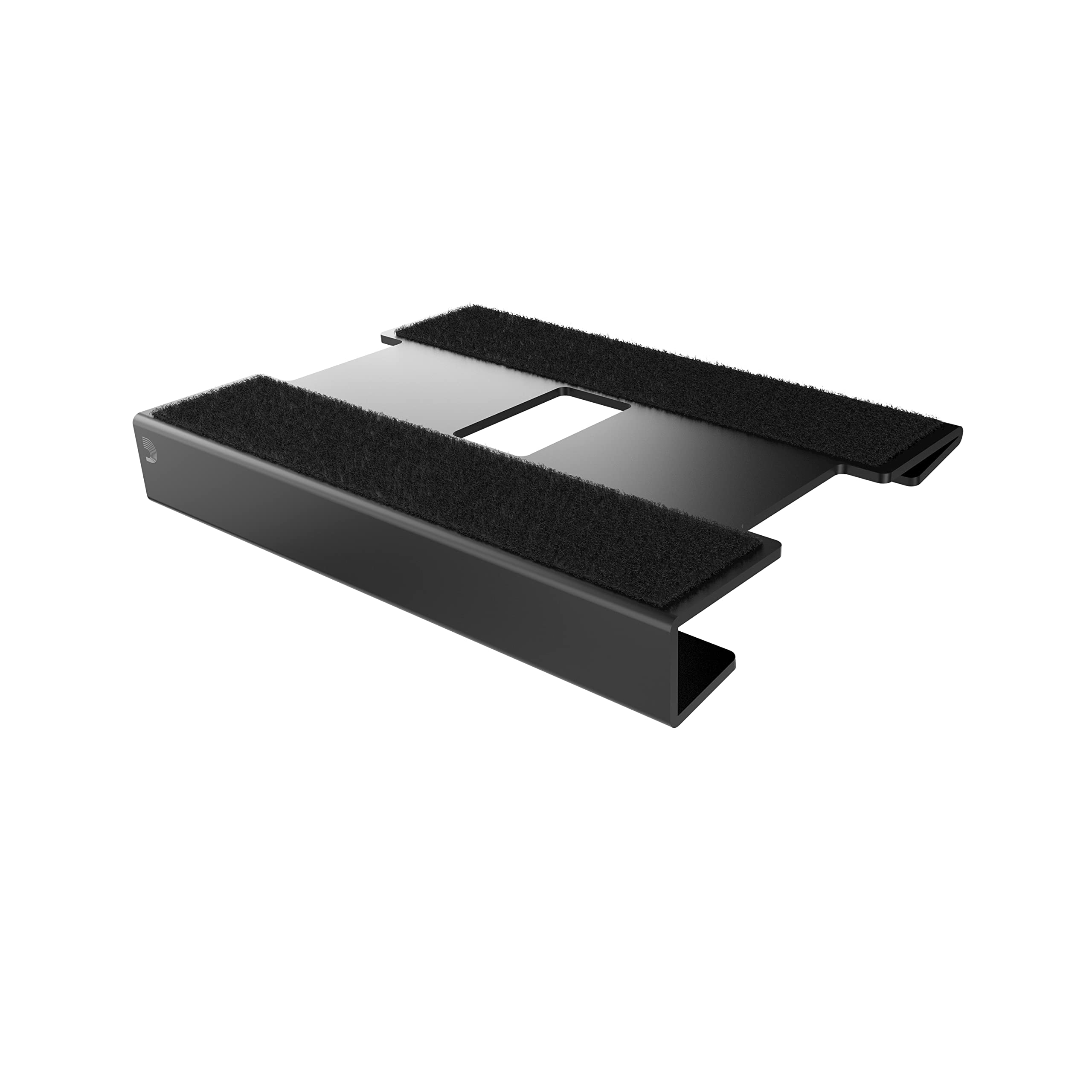 D'Addario XPND Pedal Board Riser - Elevate Pedal for Guitar Pedal Board - Raises 1 inch on Pedalboard - Built In Cut Out for Cable Routing - Riser Fits 2 Pedals