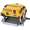 DEWALT Planer, Thickness Planer, 13-Inch, 3 Knife for Larger Cuts, Two Speed 20,000 RPM Motor, Corded (DW735)