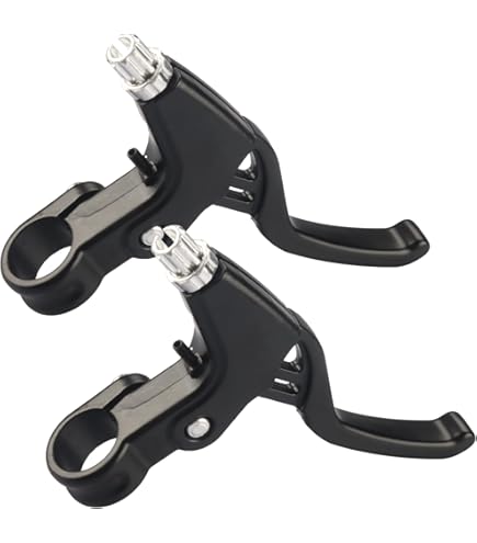 Leva Del Freno Velo Fixie BMX, In Argento, Stile Vintage, Sinistra, Destra, In Alluminio - Foto 3