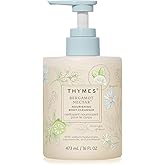 Thymes Nourishing Body Cleanser - Large Moisturizing Body Wash with Pump - Hydrating Cleanser - Notes of Bergamot, Orange Flower, Lemon, Lotus & Sandalwood. (Bergamot Nectar, 16 fl oz)
