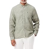 Lacoste Men's Regular Fit Linen Shirt
