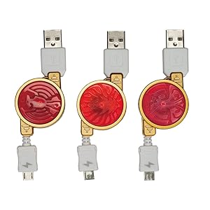 PLANEX 「仮面ライダーOOO(オーズ)」コアメダル型スマートフォン・携帯充電ケーブル&変換アダプタ 