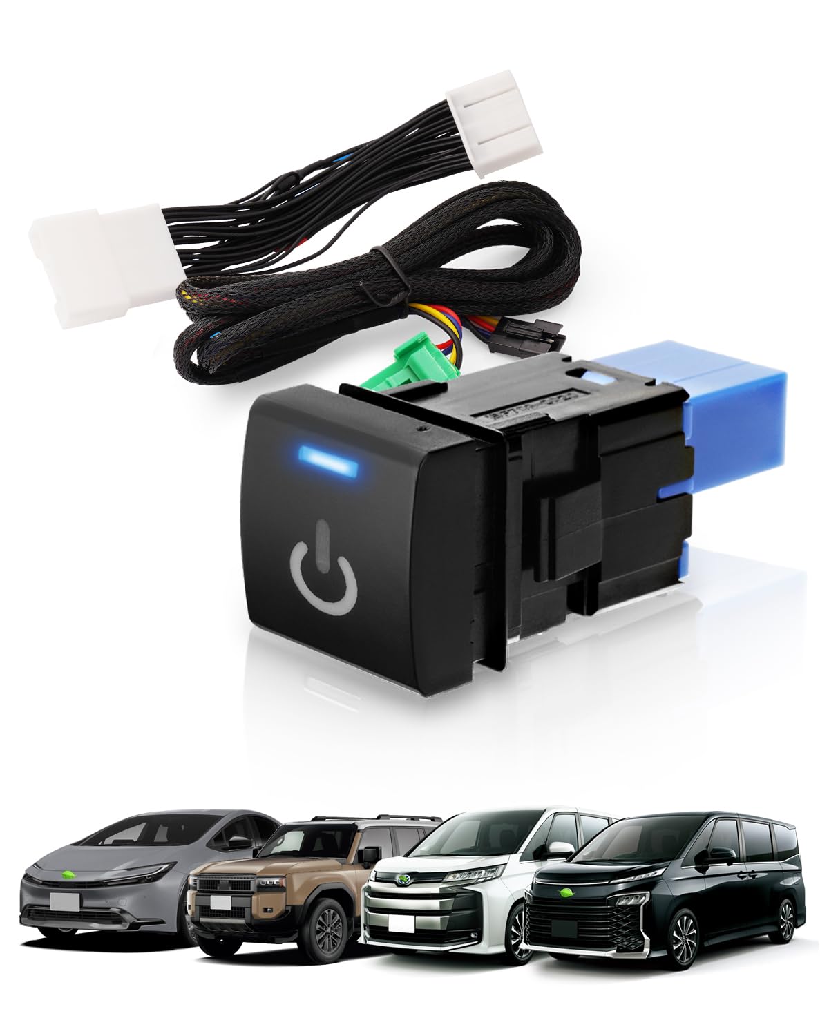 Jiooy トヨタランドクルーザー 250系 テレビキャンセラー プリウス60系 tvキャンセラー シエンタ10系 テレビキット 新型ノア ヴォクシー90系 tvキット 8インチ 10.5インチ対応 ナビキャンセラー ナビキット 走行中にテレビが見れてナビ操作可能 ディスプレーオーディオ 完全カプラーオン車種専用商品画像