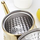 Stainless Steel Teapot 1.8L Hammered Gold Infuser 6-8 Cups view 9