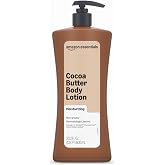 Amazon Essentials Cocoa Butter Body Lotion, Lightly Scented, 20.3 Fl Oz, Pack of 1 (Previously Amazon Basics)