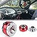 RED Quick Release for 6 Holes Racing Steering Wheel Hub Adapter Snap Off Boss Kit