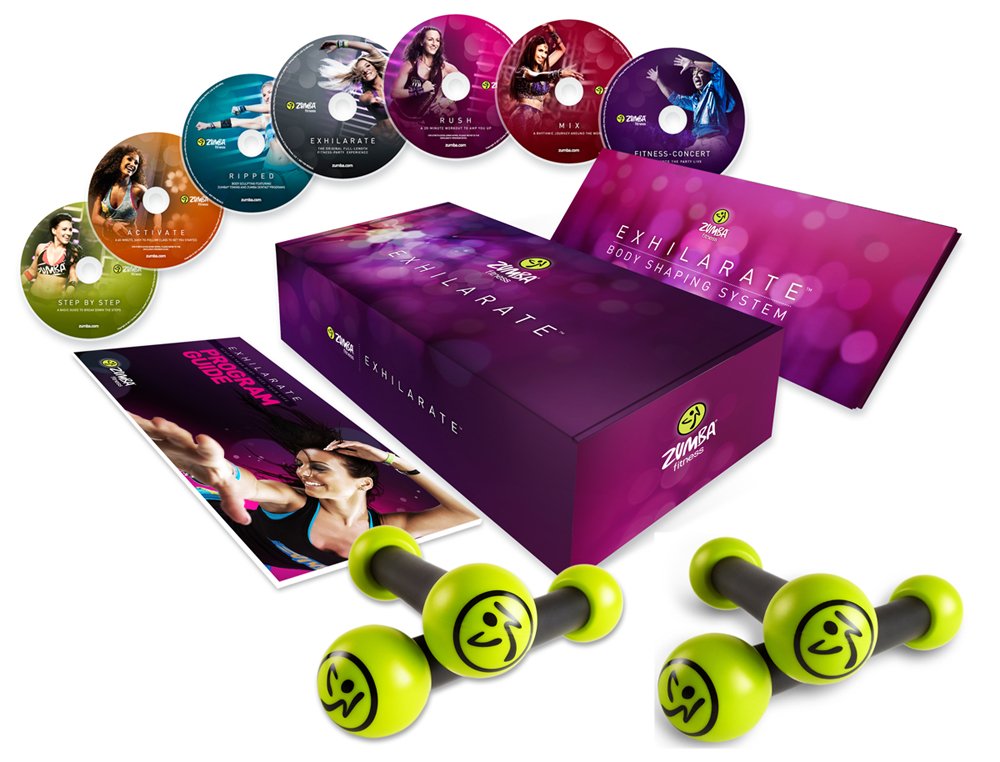 Pack Zumba Fitness Exhilarate + Extra Toning Sticks DVD Amazon.es