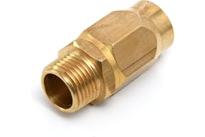 BLUBIRD Fast Fix - 1/2" Air Hose Assembly Repair Fitting - w/ 1/2" MNPT Fixed - - FFFX12