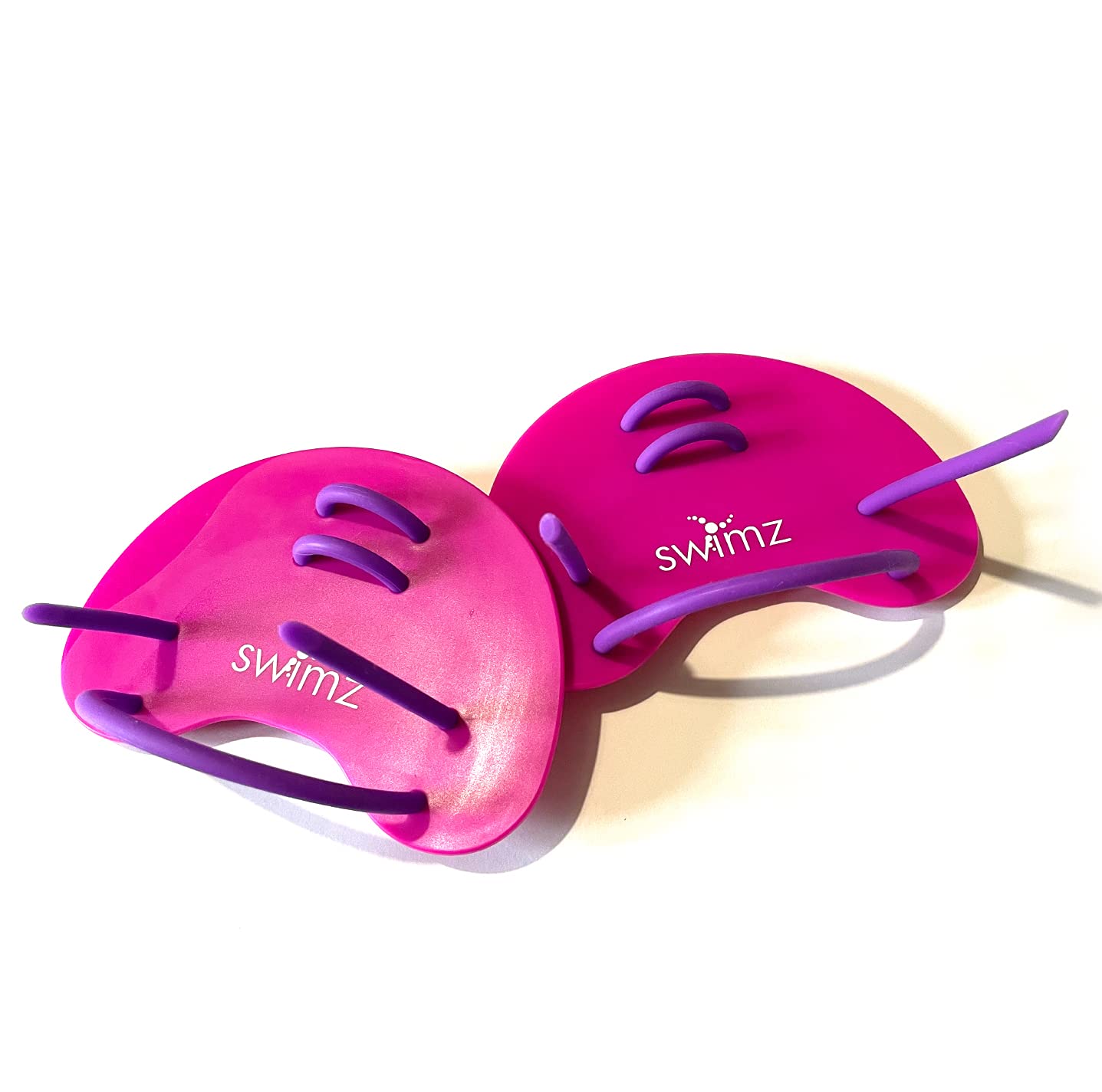 Swimz Club Swimming Finger Paddles - Pink / Purple