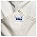Rugged Blue Painter Bib Overalls - White - 38x32