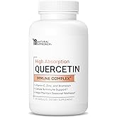 High Absorption Quercetin with Bromelain, Vitamin C and Zinc - 500mg Quercetin Phytosome - 50x More Absorption - Supports Immune Function & Cellular Health - USA Manufactured Supplement - 60 Capsules