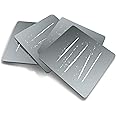 MJDK Funny Line Coasters - 4 Pack Bar Coasters for Party, Pub, Man Cave, Home Decoration or College Dorm Room