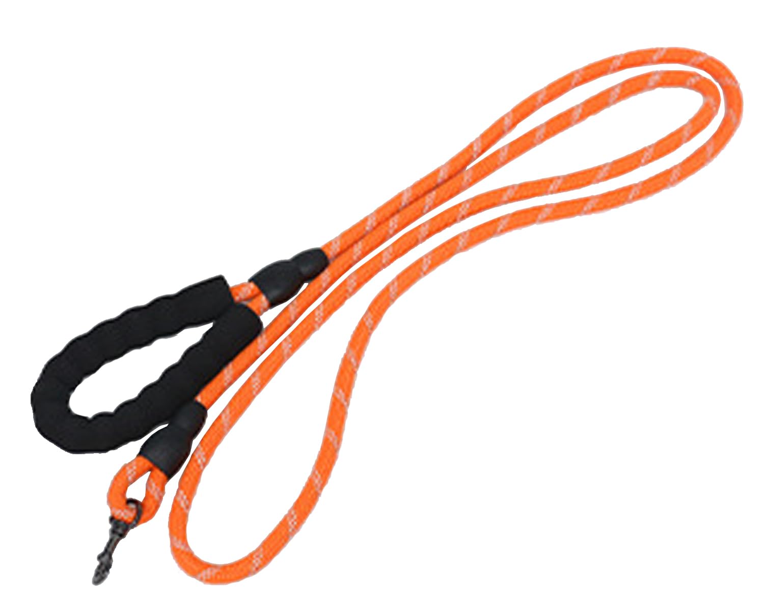 Photo 1 of NorthPada 1/2 in Dog Leash Reflective Heavy Duty Rope for Medium Large Dogs, 6.5 FT with Handle, Orange