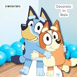Star Cutouts Bluey & Bingo Cardboard Cutout 91cm SC4558 Bluey Birthday view 5