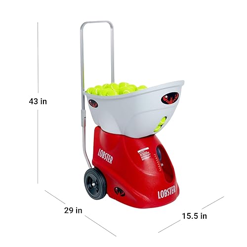 Lobster Sports Tennis Ball Machine Automatic Portable Tennis