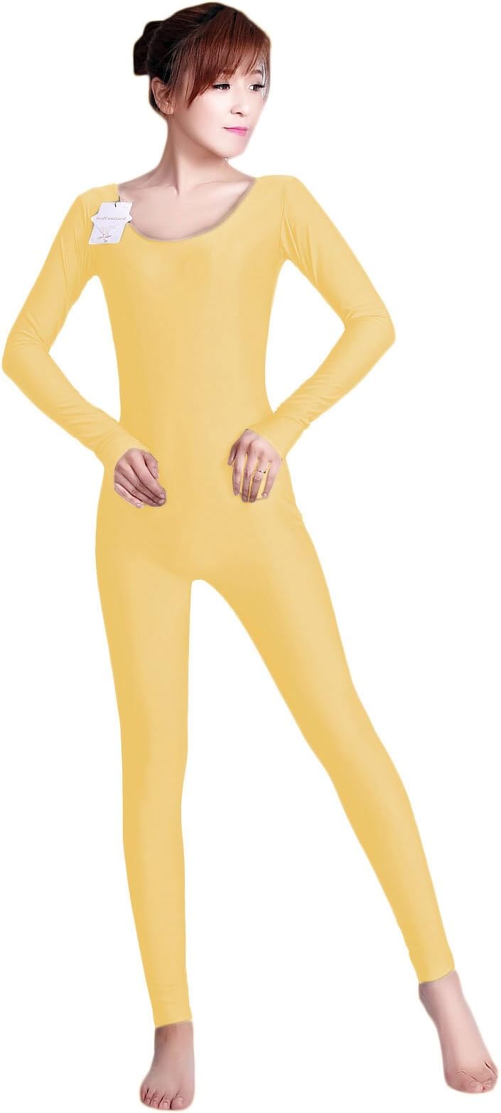 WOLF UNITARD Long Sleeve Unitard Bodysuit Dancewear