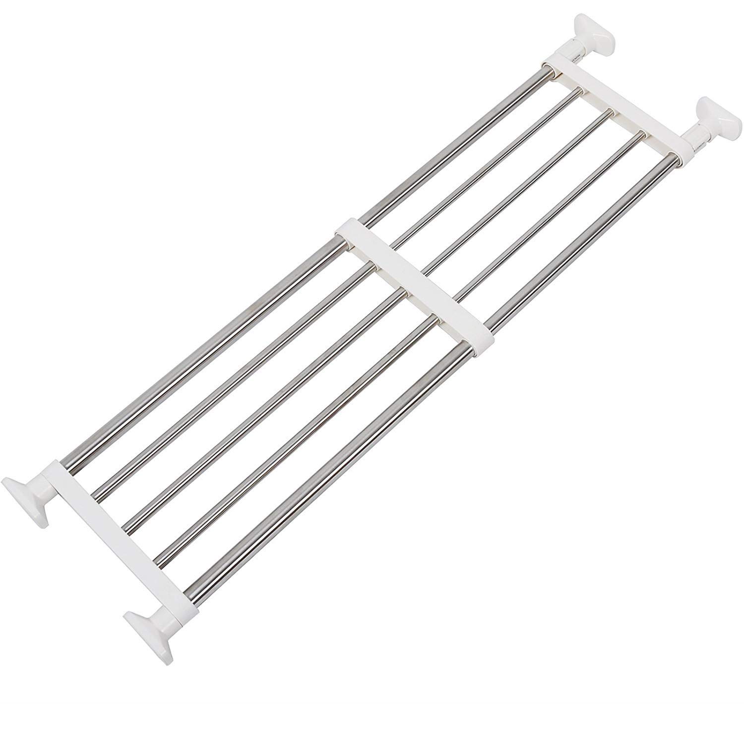 Woltu Diy Extra Telescopic Adjustable Extendable Storage Rack