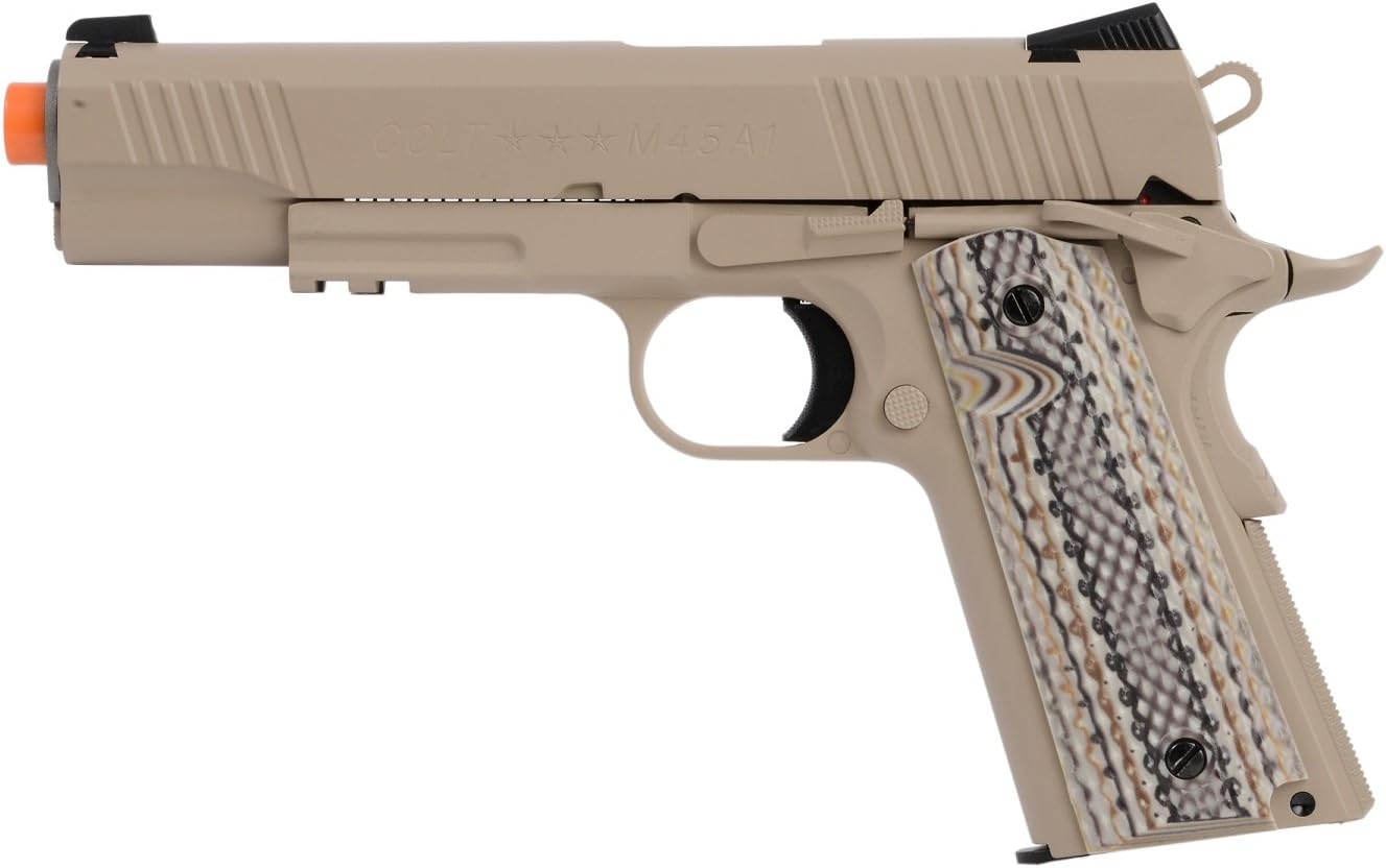 KWC Colt 1911 Rail Pistol Co2 Full Metal Blowback