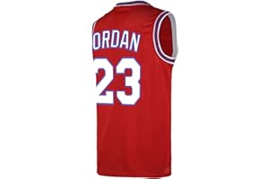 OTHERCRAZY Mens Basketball Jersey #23 Space Movie Jersey White/Black/Blue