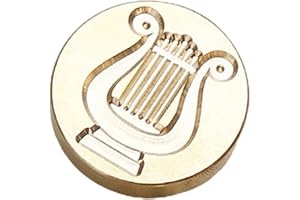 Zgehnao Music Note Wax Stamp Decorative Seal Stamp Multipurpose Accessory For Beginner Starter Handicraft