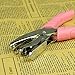Hand-held 1-Hole Paper Punch Puncher Hand Tool with Pink Grip Single Star Shape Hole (Heart Shape)