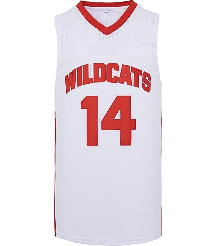 Amazon.com: MEBRACS Wildcats Basketball Jersey for Men 14 Troy Amazon.com: MEBRACS Wildcats Basketball Jersey for Men 14 Troy