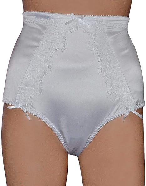 high waisted satin panties