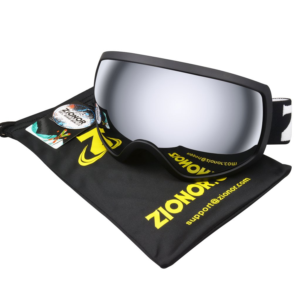 ZIONOR-Lagopus-X10-Ski-Snowboard-Goggles-with-FrameFrameless-Mode-REVO-Reflective-Sphercial-Detachable-Lens