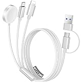 Temdan for Apple Watch Charger,3 in 2 USB C Cable