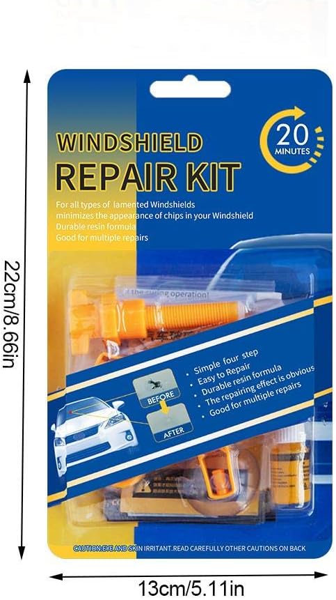 iBelly Glass Repair Kit,Windshield Repair Kit Auto Glass Repair Tool Liquid