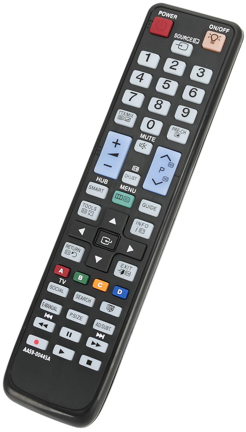 ALLIMITY Remote Control AA59-00445A Replaced for Samsung TV UE46D6750WK UE46D6575WS UE46D6547UK UE46D6545US UE46D6537WK UE46D6535WS UE46D6530WS UE46D6530WK UE46D6507VK UE46D6505VS