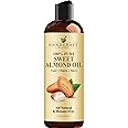 Handcraft Blends Sweet Almond Oil - 8 Fl Oz - 100% Pure and Natural - Premium Grade Carrier Oil for Skin and Hair - Hair and Body - Massage - Hexane-Free