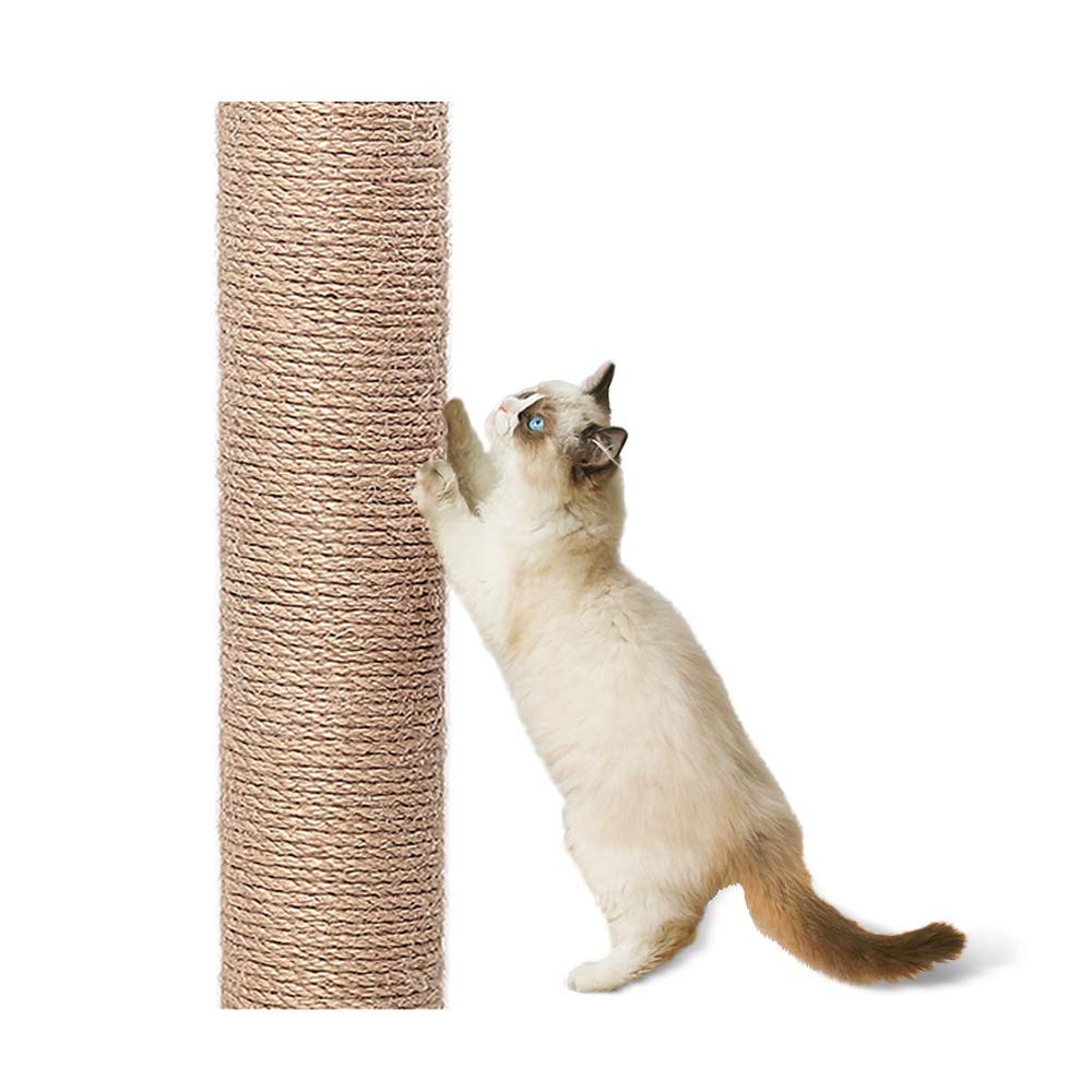 6MM Natural Sisal Rope for Cats,Cat Rope for Scratching Pole,DIY Scratcher,Garden Bundling,Household DIY Crafts Decoration