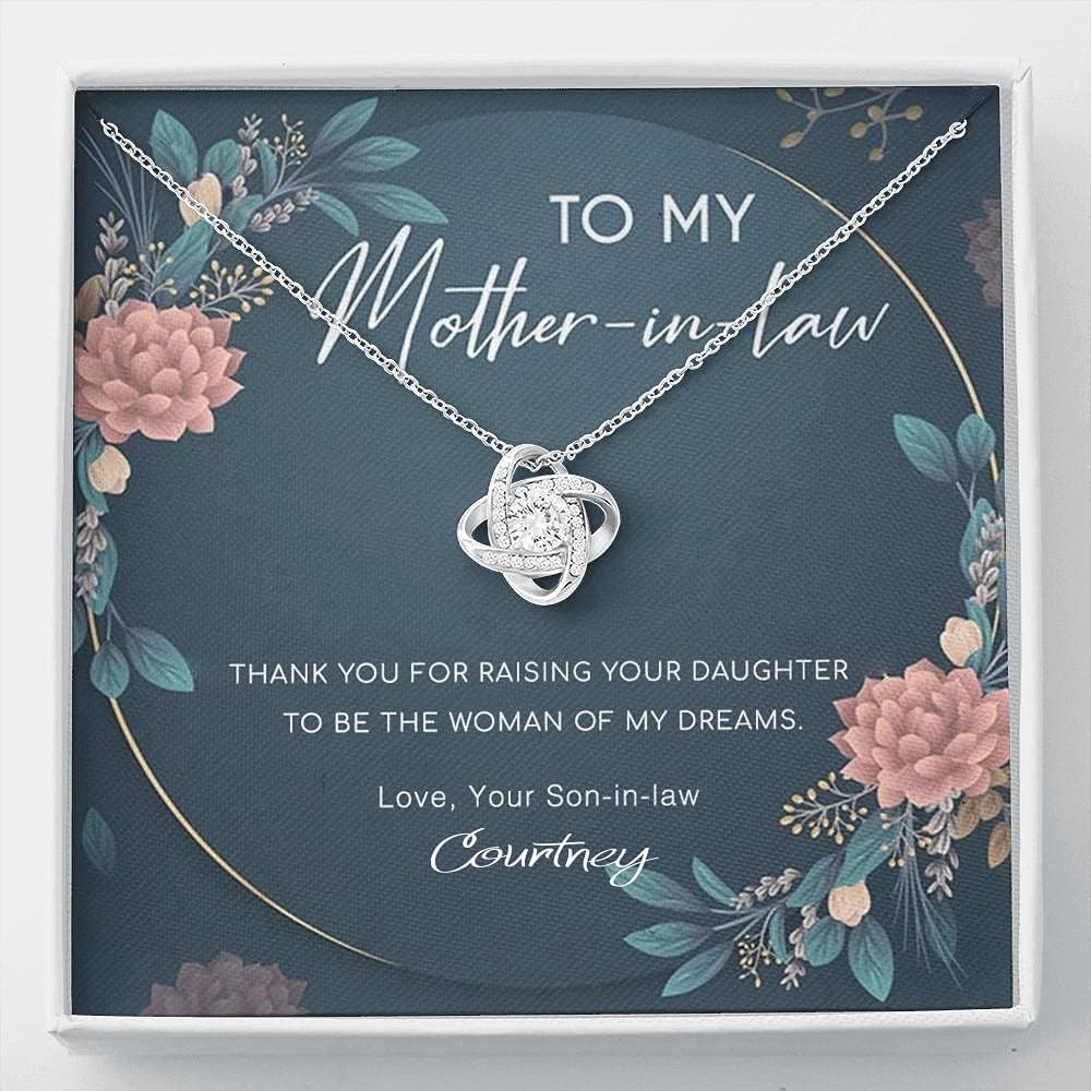 LongRelationship Mother in Law Gifts Necklace