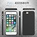 For iPhone 8 Plus Case / iPhone 7 Plus Case, MoKo Shockproof, Ultra Slim Protective Case Dual Layer Non-slip Grip Protection Cover for Apple iPhone 8 Plus / iPhone 7 Plus - Black
