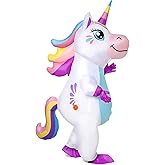 Gootus Inflatable Unicorn Costume for Adult - Funny Halloween Inflatable Costumes for Men Women, Blow Up Costume for Halloween Party Cosplay