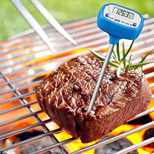 CEM DT-130 Digital Cooking Thermometer with Probe Instant Read for Food,Meat,Liquids,Home,Kitchen,Gardening,Laboratory -40°C to 250°C (-40°F to 482°F)