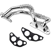 Engine Oil Cooler Hose Assembly fit for 07-16 Lexus RX350/RX450h Sienna | Fit for Toyota Highlander Sienna Venza,Oil Cooler Line Hose Pipe Assembly with Gasket 625-022 1576731020