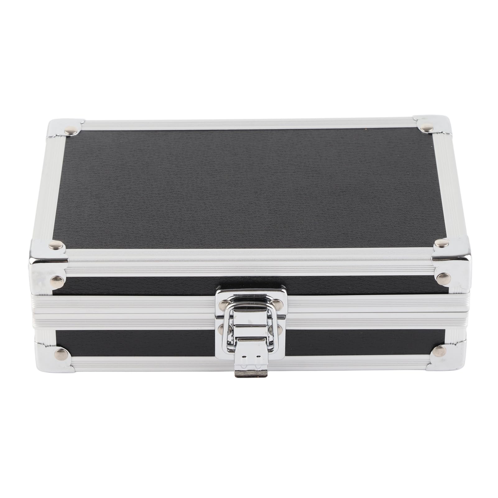 FILFEEL Black Tattoo Case, Tattoo Machine Storage Box, Portable Tattoo Machine Storage, Aluminum Portable Multifunctional Hard Case for Makeup Tools Jewelry