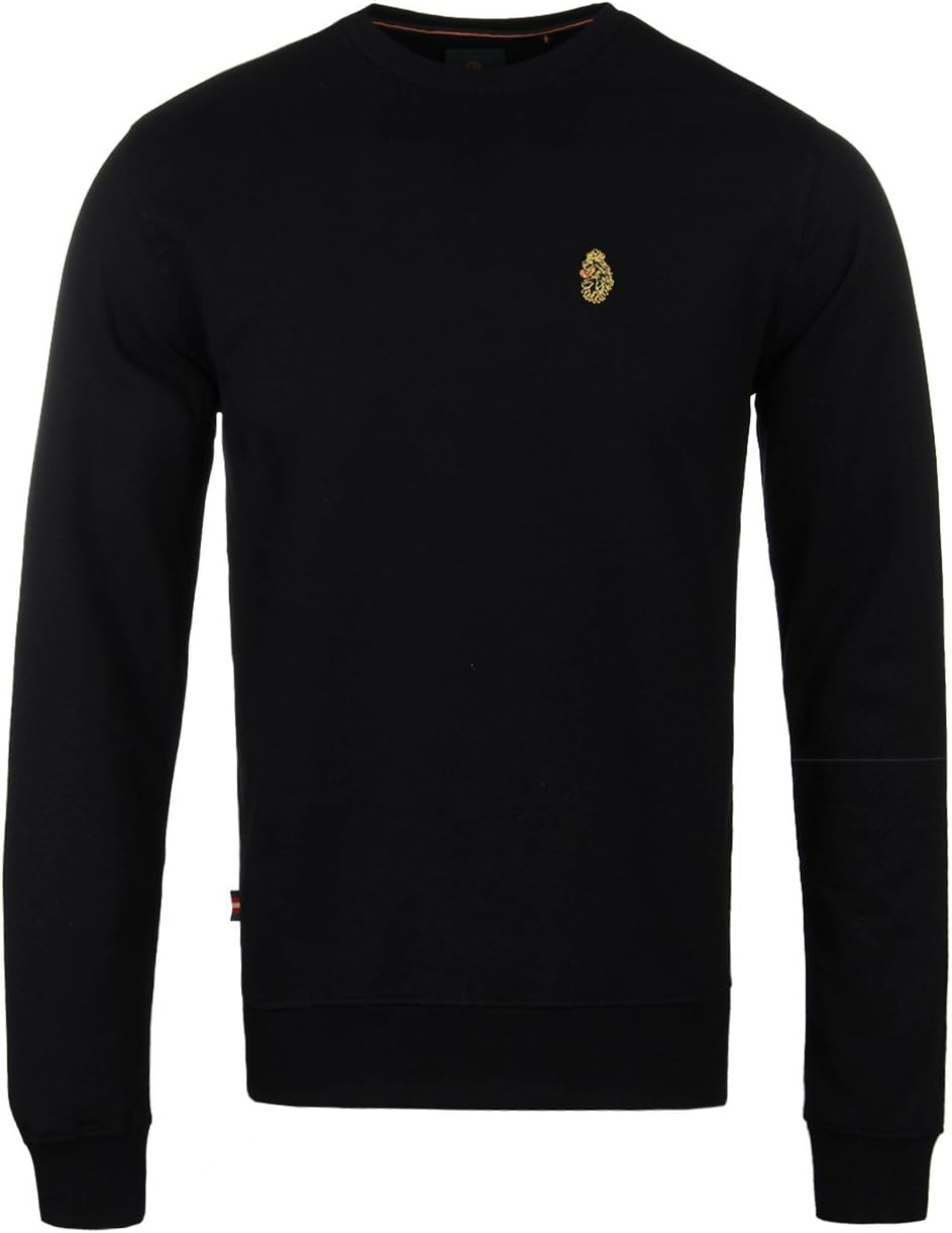 LUKE 1977 Mens The Runner Crew Neck Basic Long Sleeve Sweatshirt Top