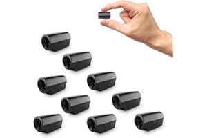 Elook Deer Warning Whistles Device for Car, Save Deer Whistle with Upgraded Acrylic Double-Sided Tape, Mini Size, 9 Pack (Patent Registered)