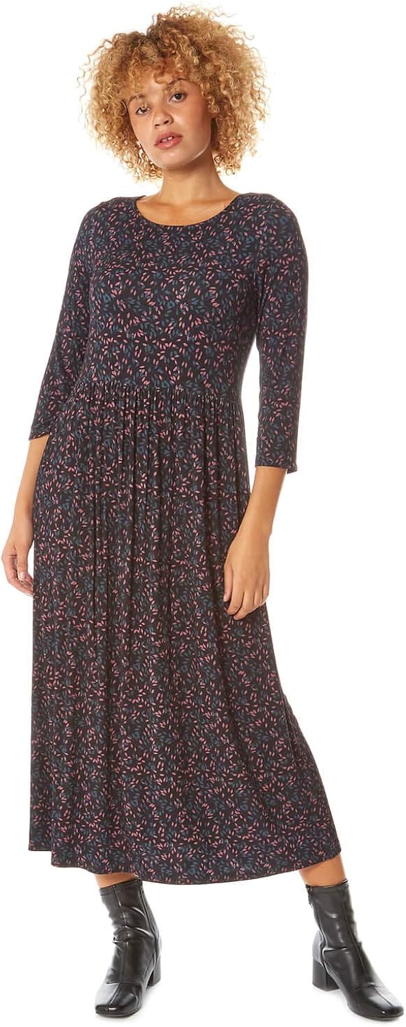 Joineles Christmas Lace Insert Santa Claus Print Party Dress Women Vintage Dress Cheap Clothings 
