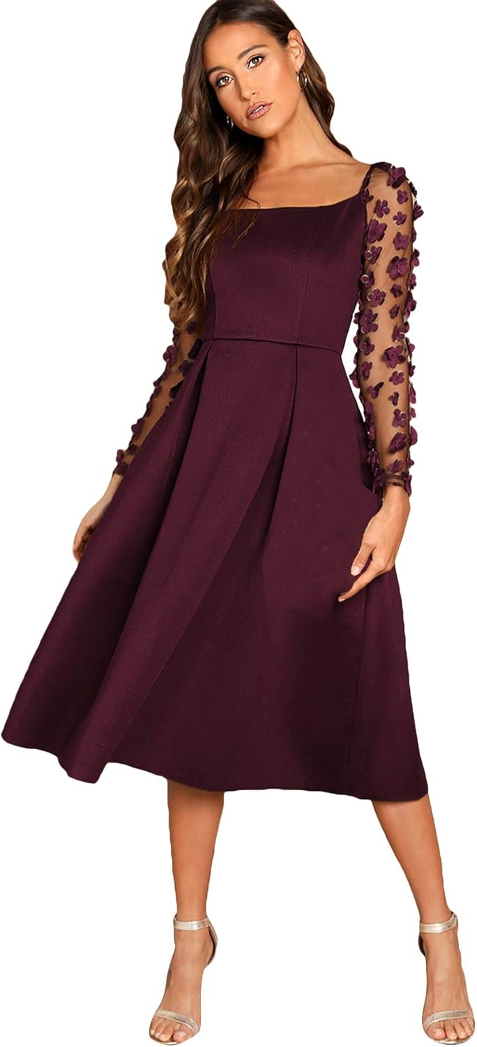 midi dress length inches